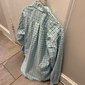 Coast-Pawleys Island. Various shades of blue. Beautiful shirt. Casual wearing.